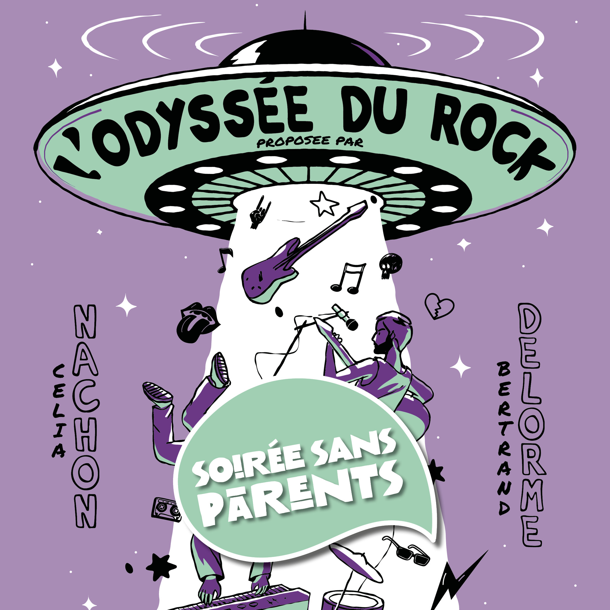 Illustration SoTickets Soiree sans parents