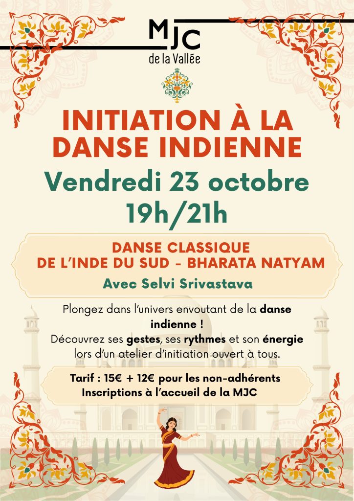 Affiche Initiation à la danse indienne page 0001