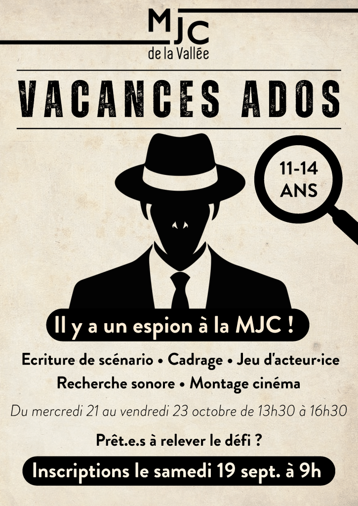 Vacances ados TOUSSAINT
