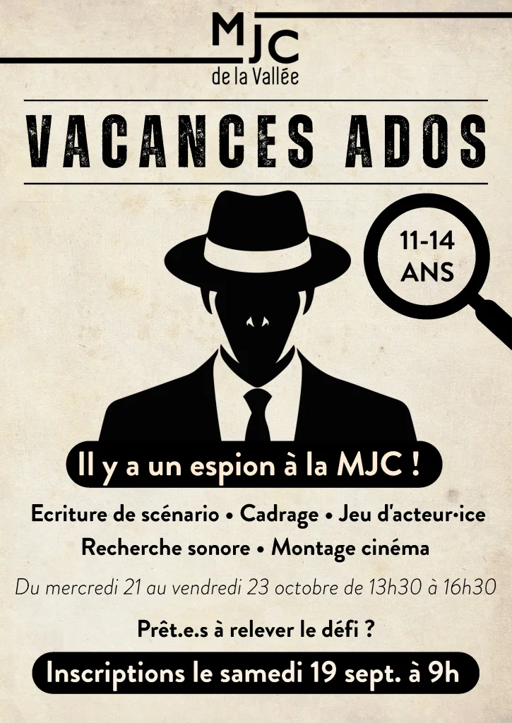 Vacances ados TOUSSAINT
