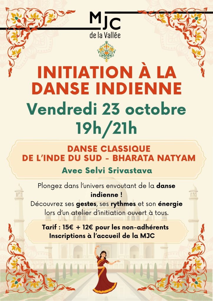 Affiche Initiation à la danse indienneJPEG